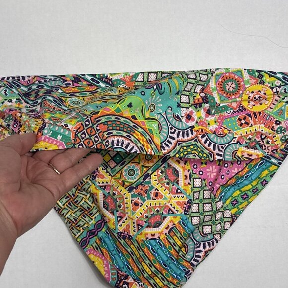 BLEU/Rod BEATTIE Women's 12 Hipster Swim Bottom Blue Orange Multi Print NWT - Picture 7 of 14